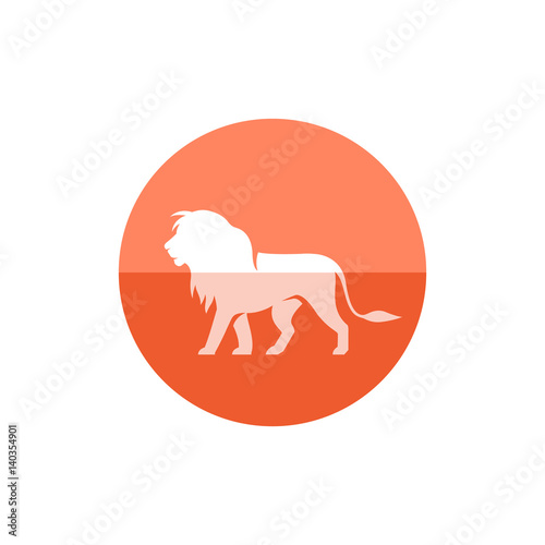 Circle icon - Lion