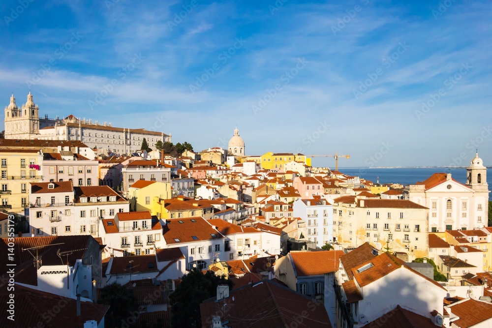 Aussichtspunkt Miradouro de Santa Luzia, Lissabon