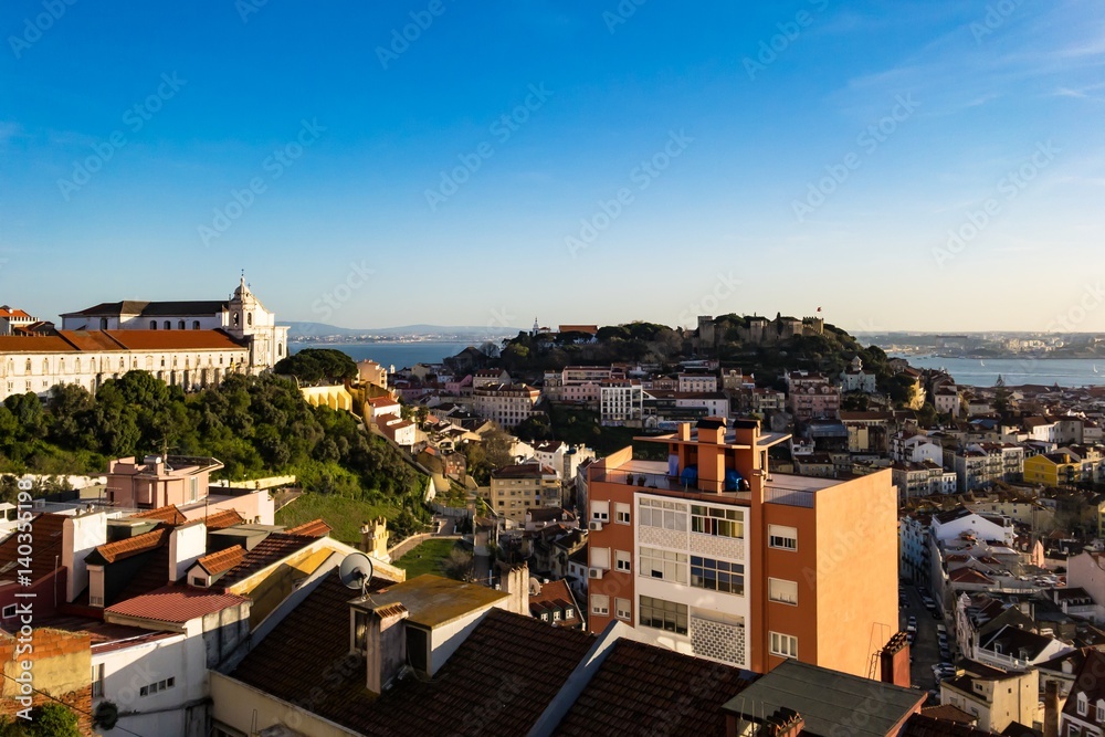 Aussichtspunkt Miradouro Senhora do Monte, Lissabon