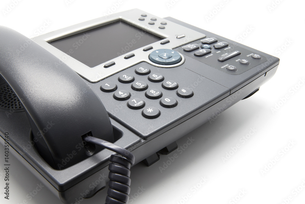IP Phone (Close-up view from the side) IP Phone (Close-up view from the side)