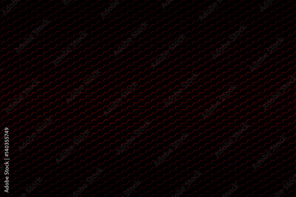red carbon fiber hexagon pattern. red carbon fiber hexagon pattern.
