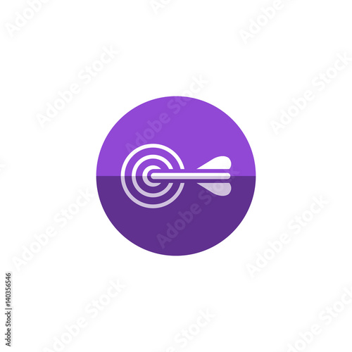 Circle icon - Arrow bullseye