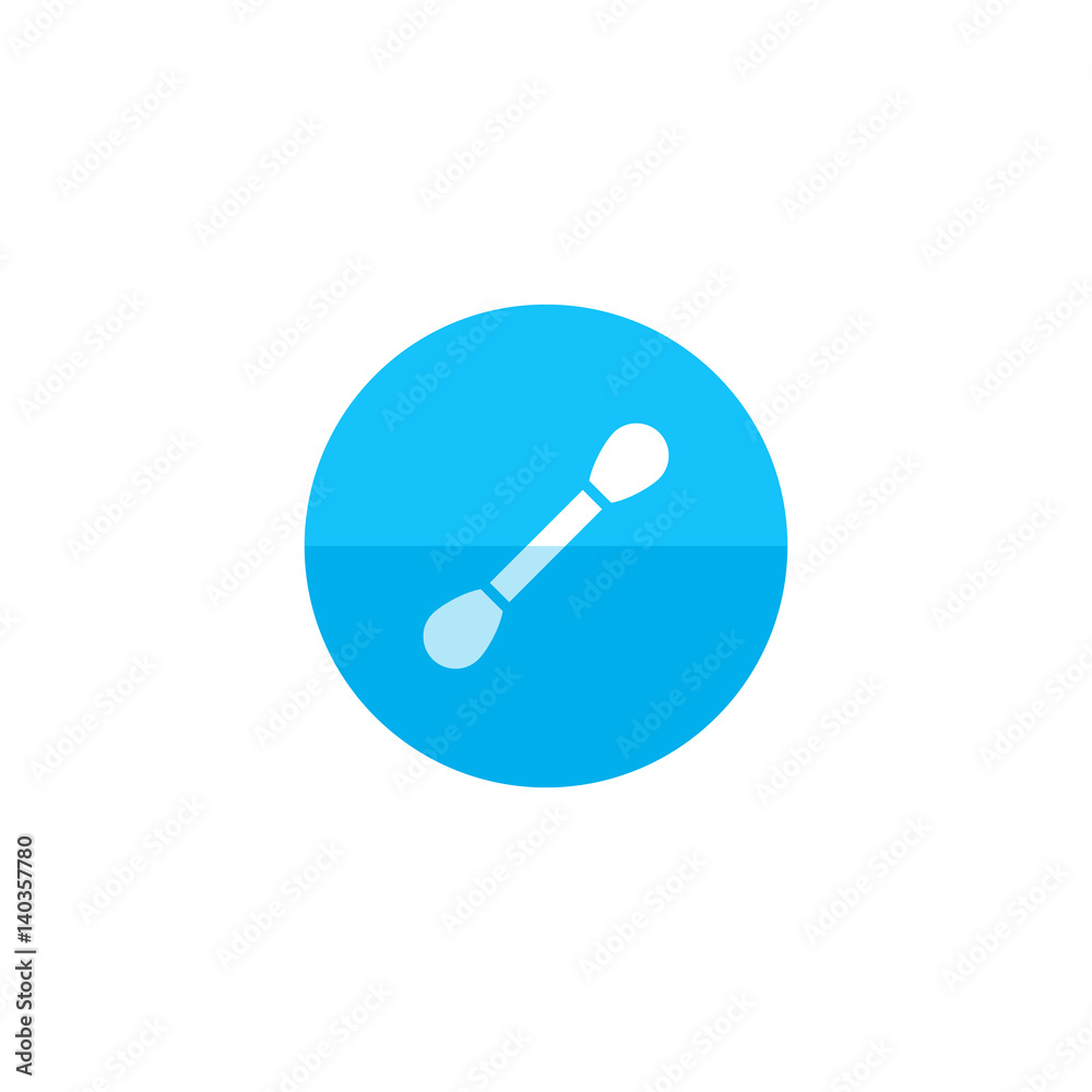 Circle icon - Cotton bud Circle icon - Cotton bud