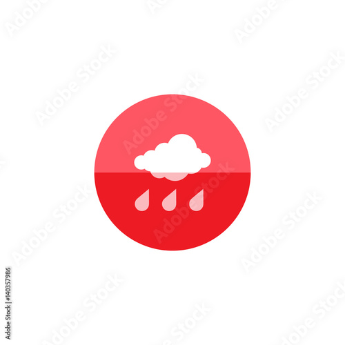 Circle icon - Rainy