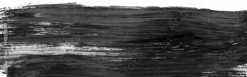 Abstract ink background. Marble style. Black and white paint stroke texture. Macro image of spackling paste. Wallpaper for web and game design. Drywall mud art. Smear of painterly plaster on paper.