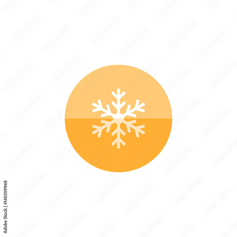 Circle icon - Snowflake
