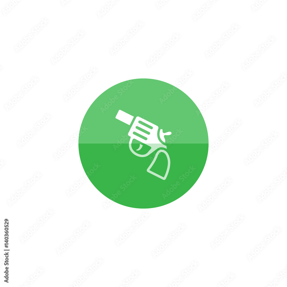 Circle icon - Revolver gun Circle icon - Revolver gun