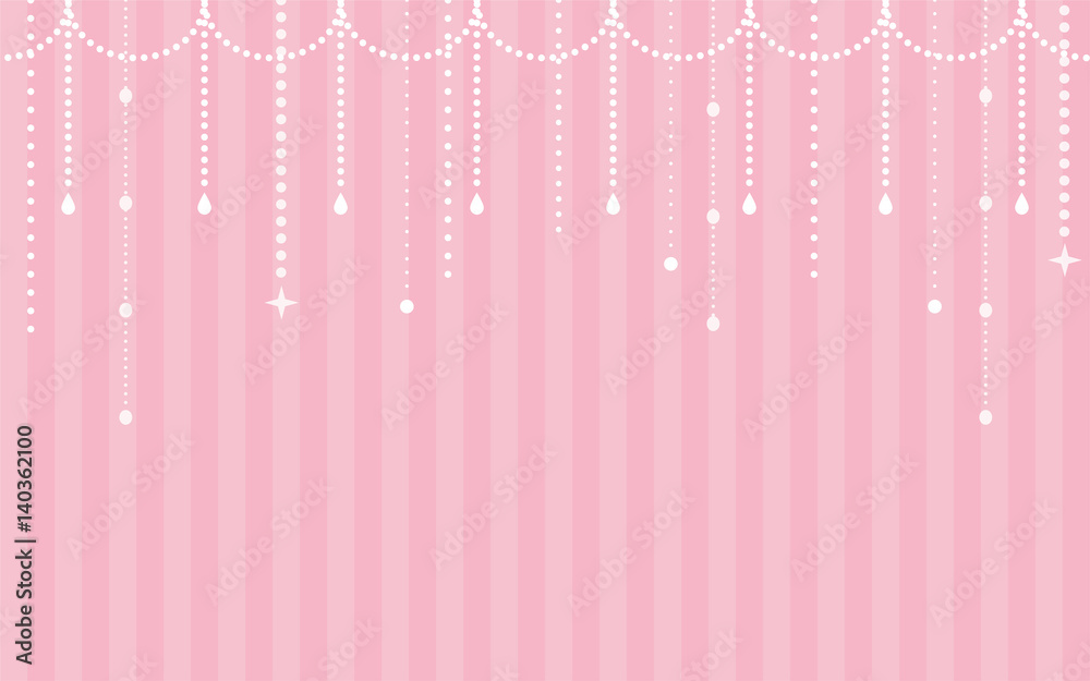 背景素材 ガーリー Stock イラスト Adobe Stock
