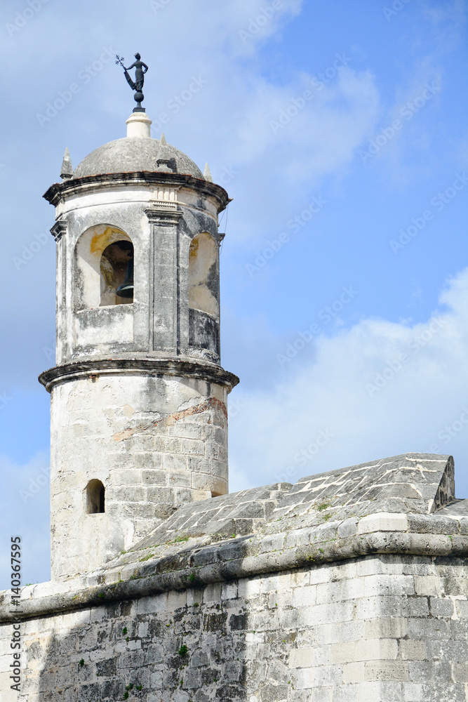 La Giraldilla auf dem Glockenturm des Castillo de la Real Fuerza, Havanna, Kuba