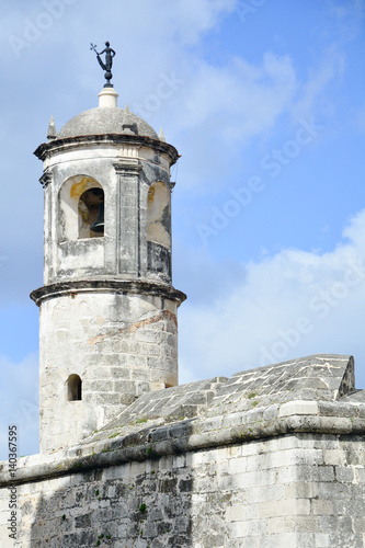 La Giraldilla auf dem Glockenturm des Castillo de la Real Fuerza, Havanna, Kuba photo