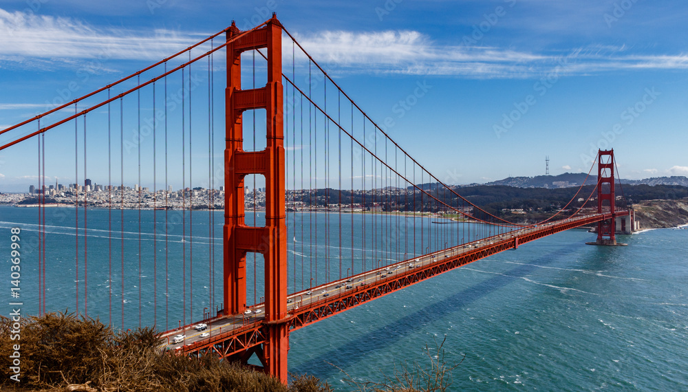 Obraz premium złota Brama