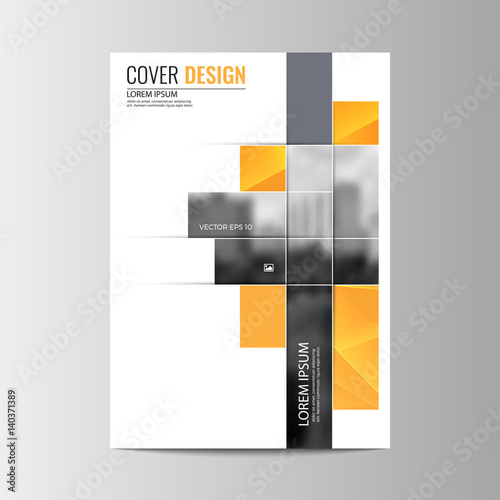 Abstract flyer design background. Brochure template.