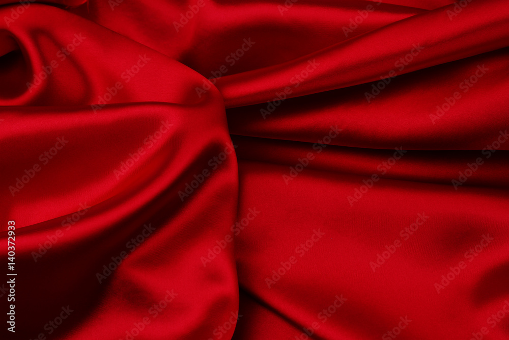 Red silk sheet fabric texture Red silk sheet fabric texture