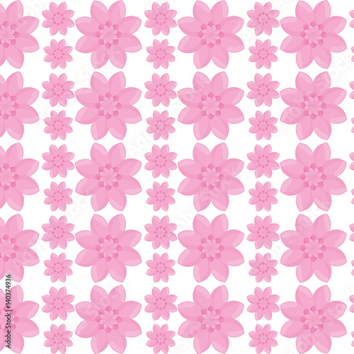 flower garden seamless pattern design vector illustration eps 10