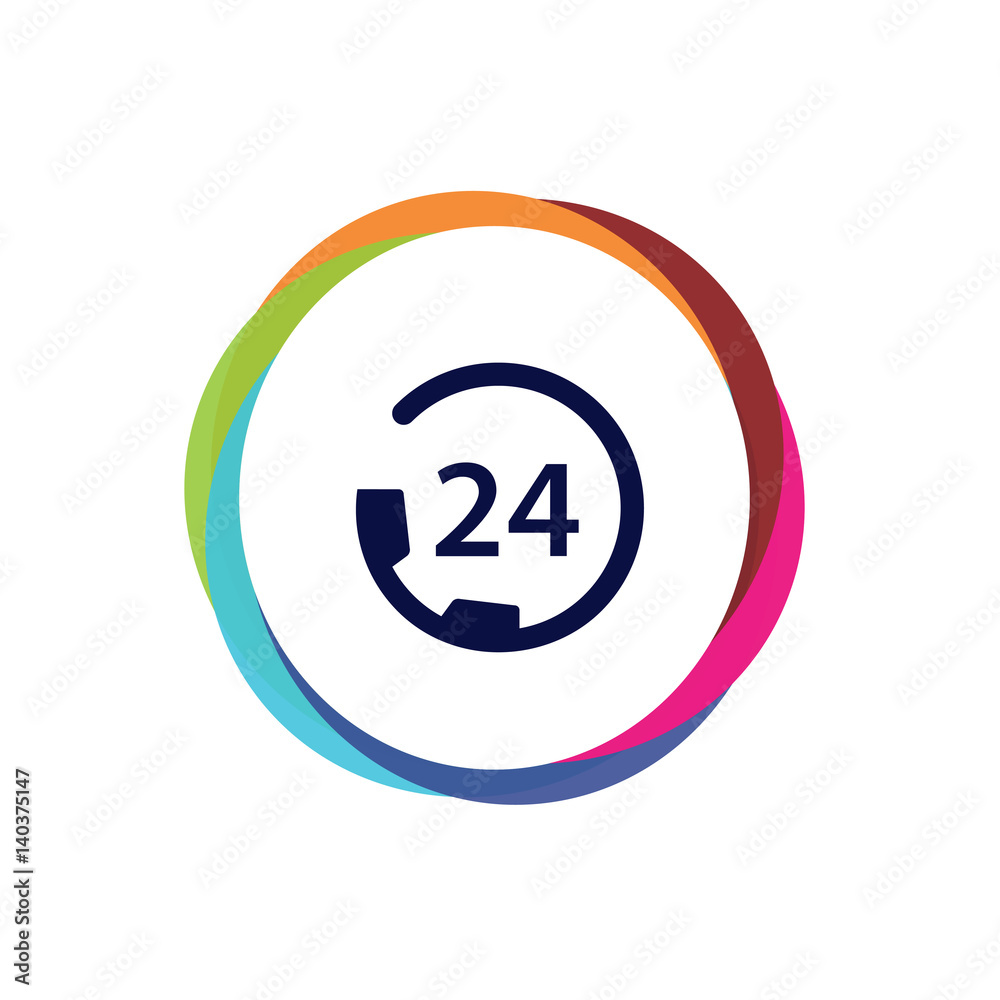 Abstract Multicolor App Button Abstract Multicolor App Button