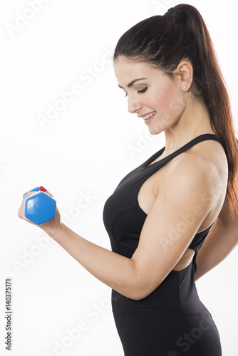 Fitness sporty woman training © Fabio Balbi