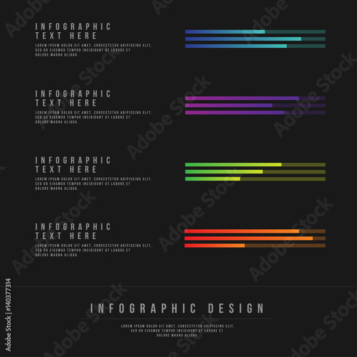 Minimal Style Vector infographic template. Business concept for content, diagram, flowchart, steps, parts, timeline infographics, workflow layout, chart