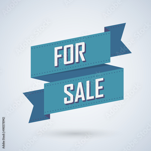 For sale, Offer poster with...