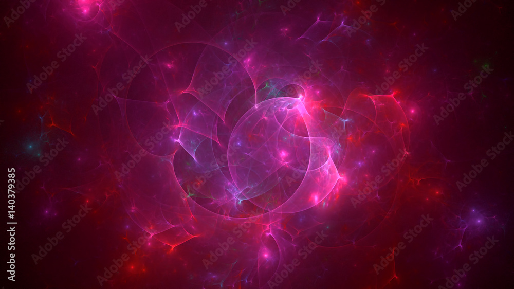Obraz premium abstract fractal light background