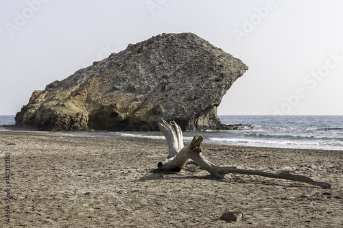 Nature reserve of the end of Gata-Nijar, Alería, Andalusia. Spain
