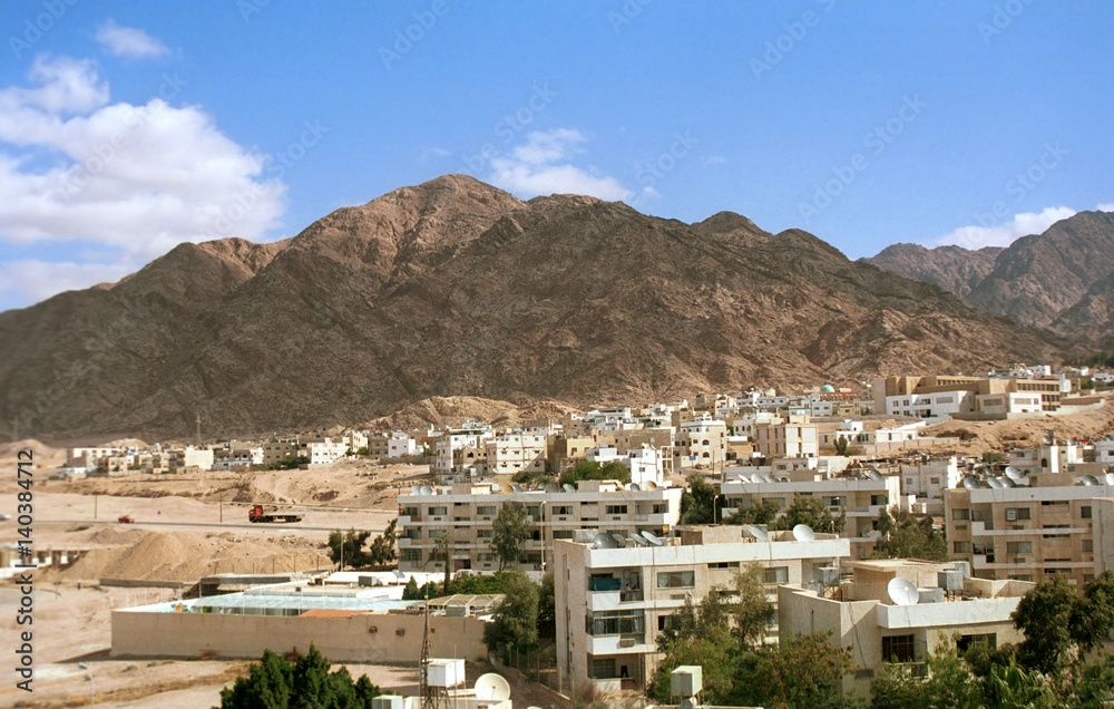 View of Aqaba, Jordan