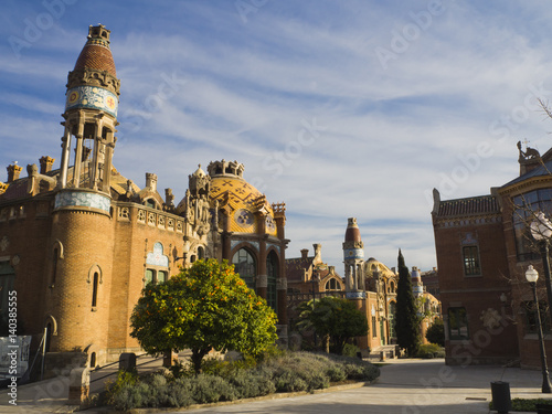 Recinto modernista Hospital Sant Pau de Barcelona, Patrimonio de la Humanidad en 1997