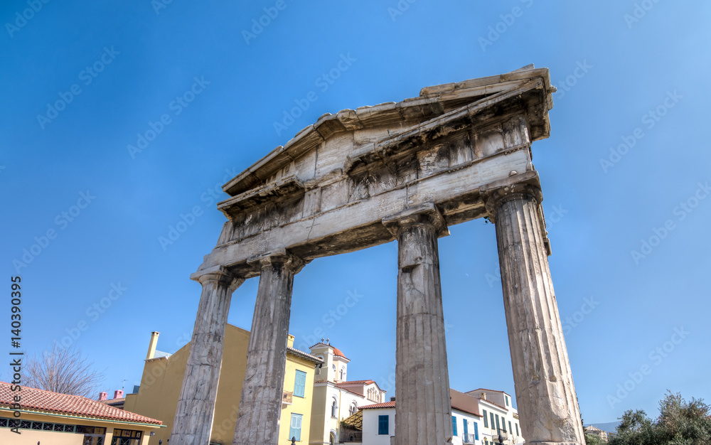   Ruins of the Gate of Athena Archegetis