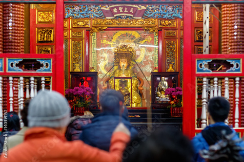 Lungshan Temple of Manka in Taiwan photo