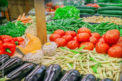 Fototapeta Naklejka Na Ścianę i Meble -  Fruits and vegetables