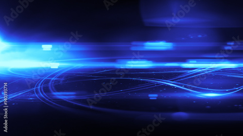 Beautiful light flares. Glowing streaks dark background. Luminous abstract sparkling lined background. .light effect wallpaper. Elegant style. Web concept virtual cyberspace structure