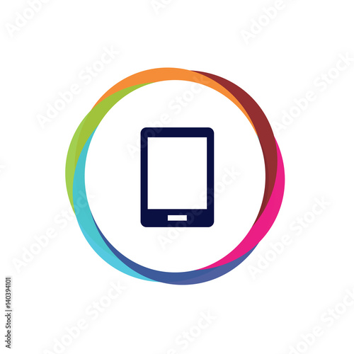 Abstract  Multicolor  App  Button
