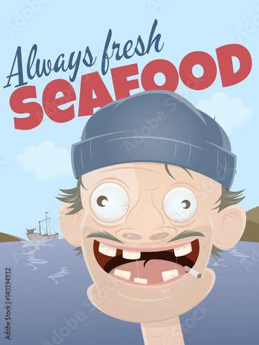 always fresh seafood with scruffy sailor