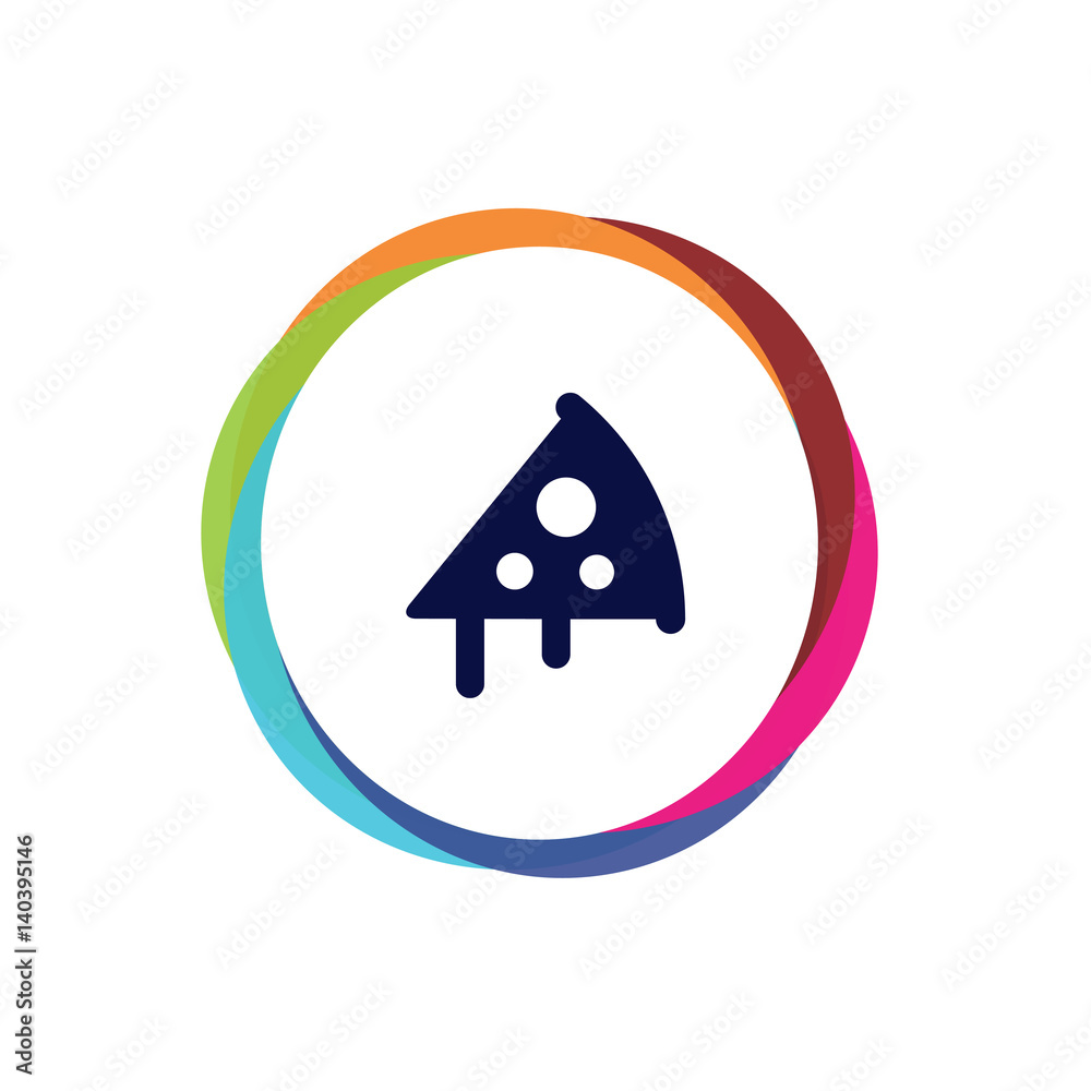 Abstract Multicolor App Button Abstract Multicolor App Button