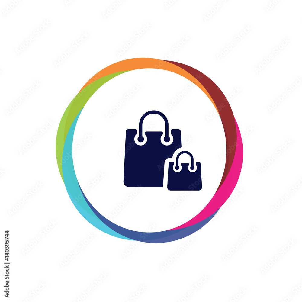 Abstract Multicolor App Button Abstract Multicolor App Button