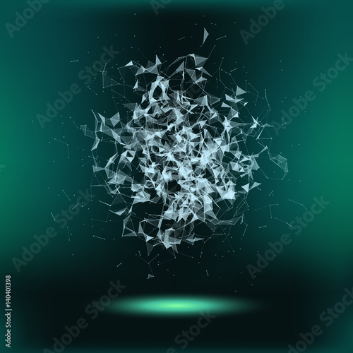 Abstract Plexus   - vector illustration