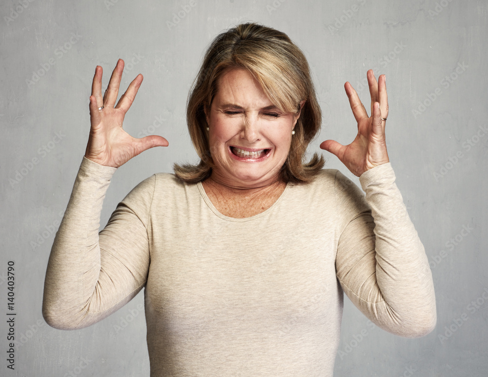 Fotografie Angry woman