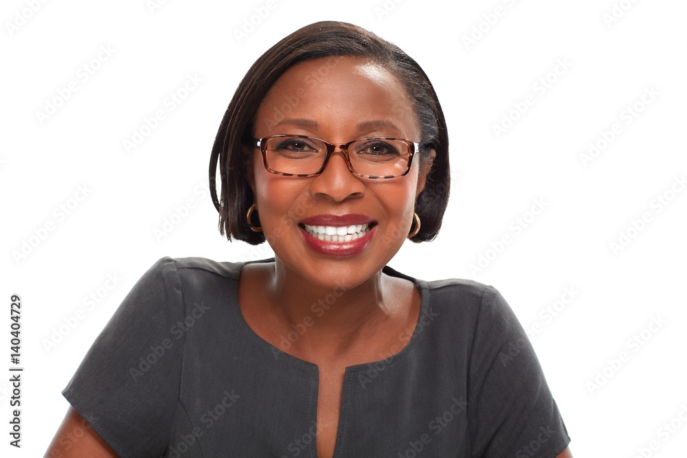 © grinny - African-American business woman. © grinny - African-American business woman.