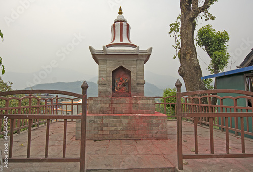 Religous Shrine in a Mountain Village