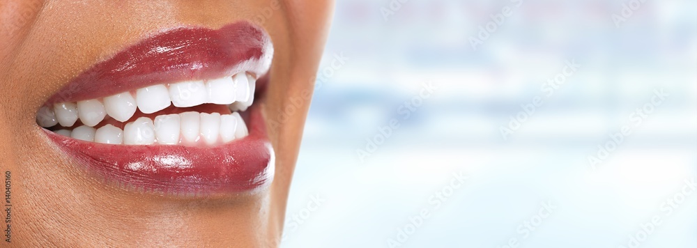 Obraz premium African-American woman smile.