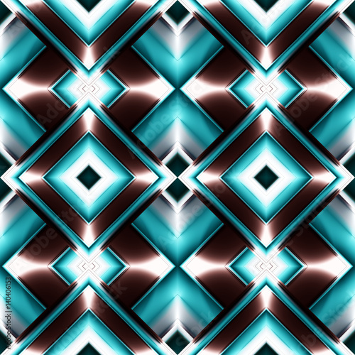 seamless pattern of rhombuses