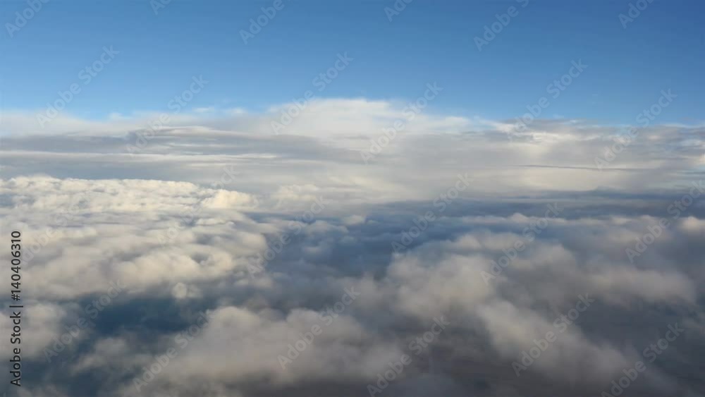 High quality video of flight through the clouds in 4K High quality video of flight through the clouds in 4K