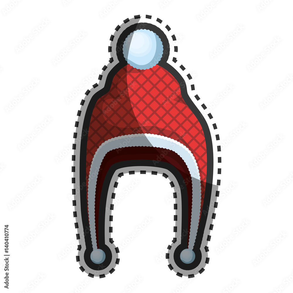 cute hat winter season vector illustration design cute hat winter season vector illustration design