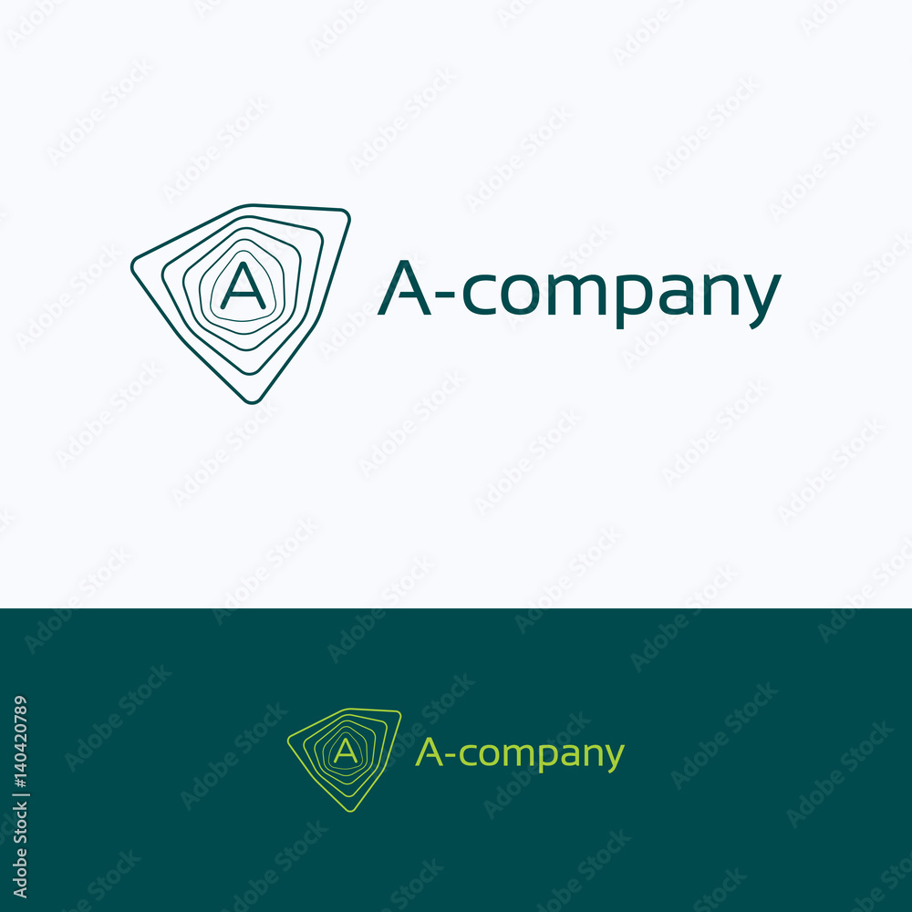A company logo - obrazy, fototapety, plakaty 