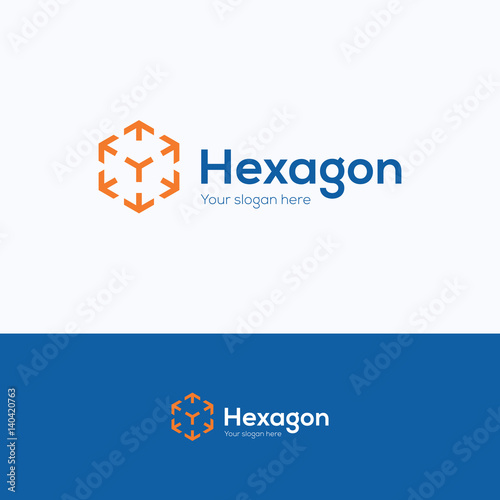 Hexagon company logo