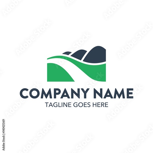 Landscape Unique Logo Template