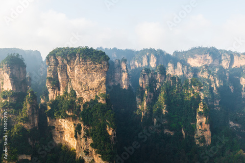 Zhangjiajie National Park  China. Avatar mountains