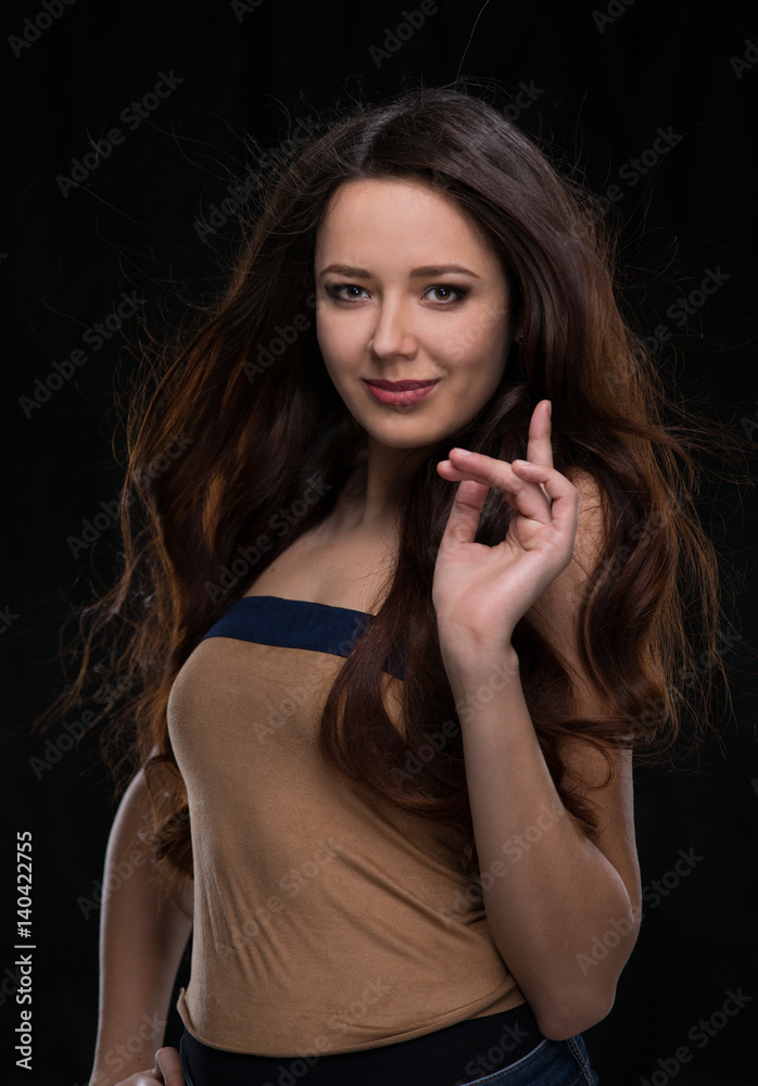 beautiful woman with long hair beautiful woman with long hair