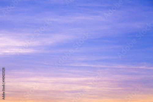 The sky in twilight time background. © rueangrit