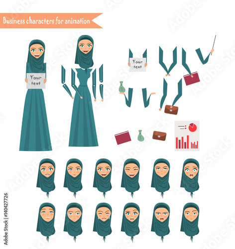 Business Woman for animation