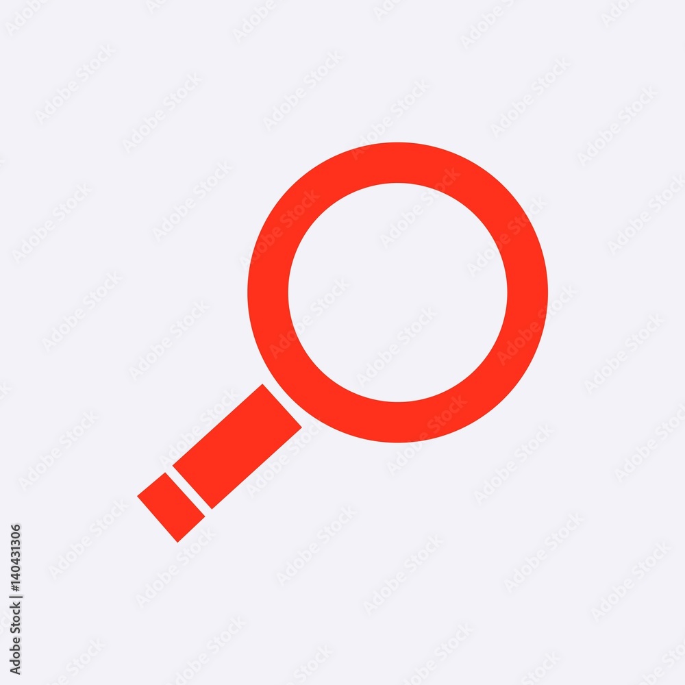 search icon stock vector illustration flat design search icon stock vector illustration flat design